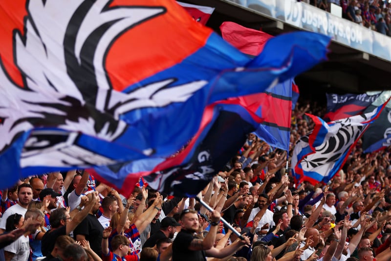 Palace perhaps haven’t hit the heights so far this term, but Selhurst Park continues to boast one of the Premier League’s most notable home supports. 