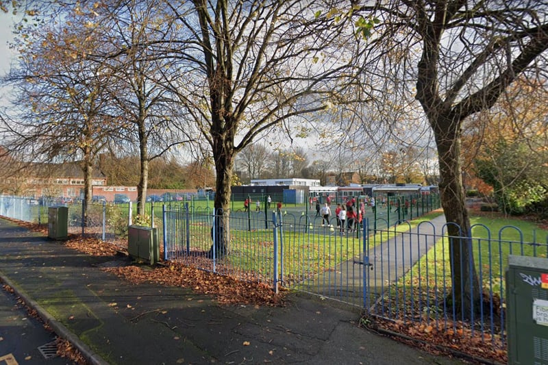 St Wilfrid's RC Primary School has just over 200 pupils and is located just outside the city centre in Hulme. It ranks 471st in the Times’ school guide nationally. Credit: Google Street View