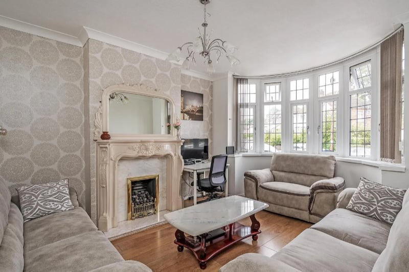 This traditional, extended semi-detached house offers spacious accommodation for a large family. (Credit: Zoopla)