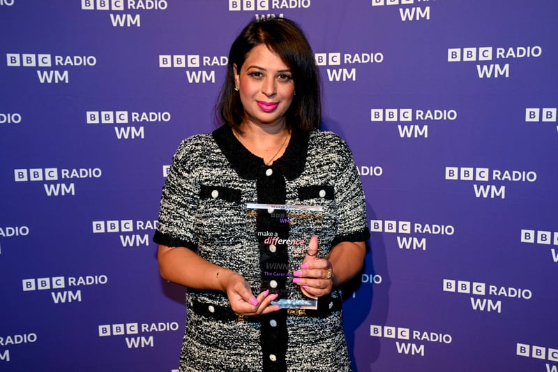 This award is for an individual who improves the life of an individual or group of people by caring for them on a regular basis. Kiran was born in Birmingham and is a Heritage consultant and the founder of Believe in Me Community Interest Company. 
Speaking during the ceremony, Kiran Sahota, winner of the Carer said: “You don’t have a choice whether you are going to be a carer, they don’t teach you how to do that at school but I was nine when I first started to be a carer.  Thank you so much for this award, it means a lot to me.”
