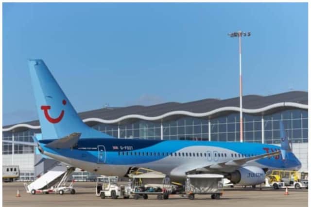 TUI said it was incredibly disappointed’ at the decision to close Doncaster Sheffield Airport
