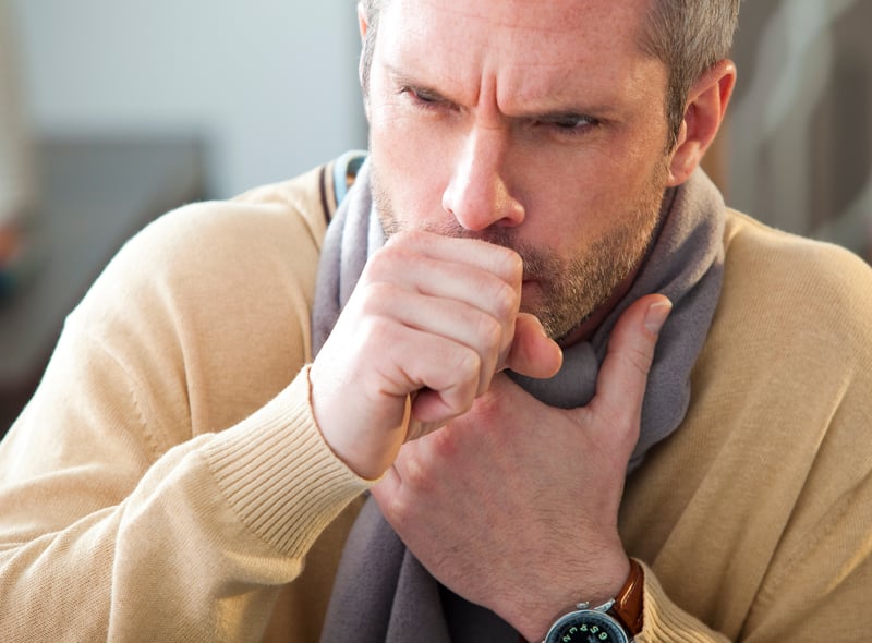Reported by 47% of ZOE Covid app users, a cough with phlegm is likely to be a sign of Covid infection, although it could be caused by a cold or flu. The NHS recommends staying at home and avoiding contact with other people if you experience symptoms of Covid.