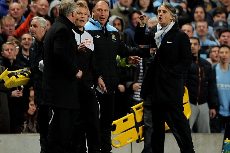 The match is also remembered for a famous touchline spat between the two managers.