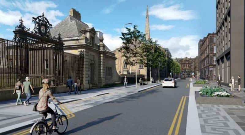 The Avenues project that was announced this year will completely revamp the city centre, tearing down Buchanan Galleries and replacing it with walkable (and cyclable!) green and civic space. This will change much more than transport in Glasgow, but in transport changes we can expect new bus routes, widened foot paths, and segregated cycle lanes.