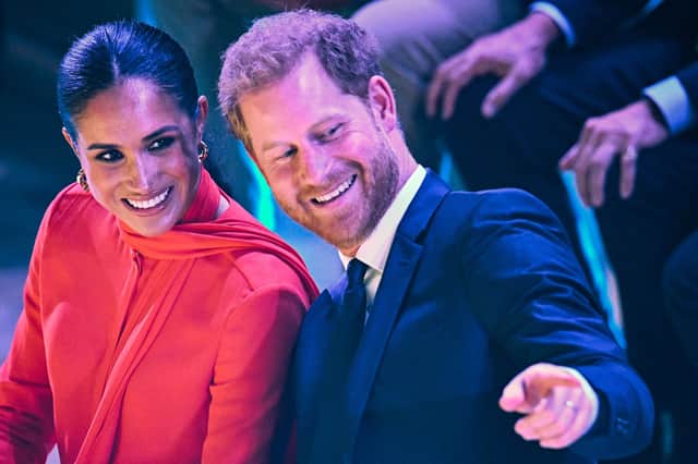 The Duke and Duchess of Sussex were in town for the opening of the One Young World summit at the Bridgewater Hall in August. Credit: Getty