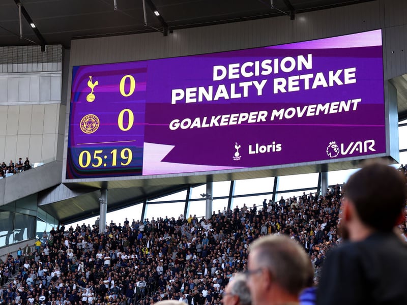 Same points without VAR.
