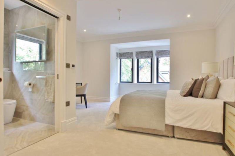 Four of the bedrooms have luxury en-suite bathrooms, kitted out with modern fixtures. 