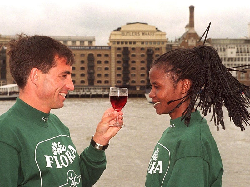 Joyce Chepchumba of Kenya made history in 1997 by becoming the first non-European winner of the women’s London Marathon. 

It might be hard to imagine now, but the first 16 winners of the London race were all from the same continent, with the tides most firmly switched now. 

After beating defending champion Liz McColgan by just one second, the Kenyan would go on to win the Chicago Marathon, the New York City Marathon and the Tokyo Marathon. 