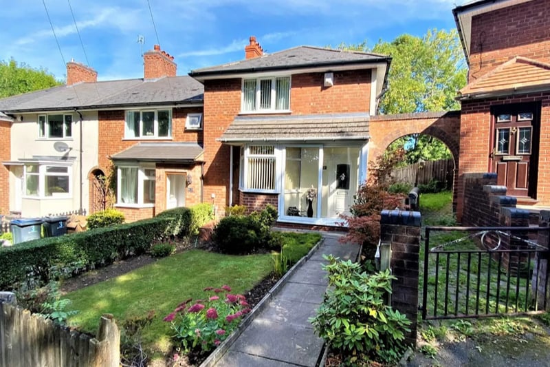 3 bed end terrace house. Price - offers over £230,000 (credit - zoopla) 
