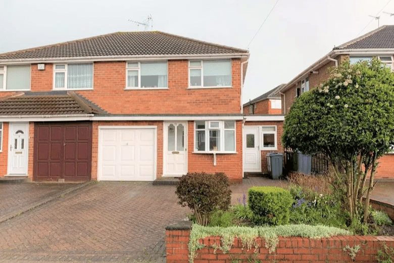Three bed semi-detached house. Price - Offers over £240,000 (Credit - Zoopla)