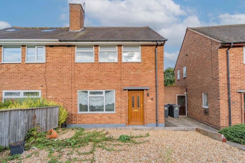 Three bed semi-detached house. Price - Offers over £230,000  (credit - zoopla) 