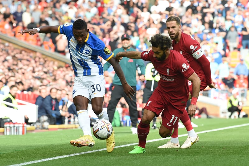 Proved Liverpool’s main attacking threat in the first half. Looked to play on the shoulder of the Brighton defence and thought he’d scored only for a fine block. May not meant to control the ball rather than assist Firmino, but that didn’t matter. However, just couldn’t get going in the second period as many would have hoped. 