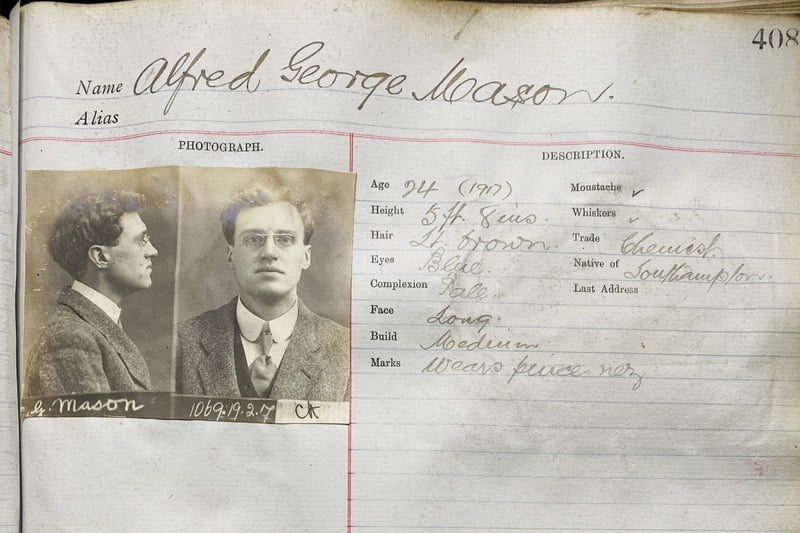 Alfred George Mason of Southampton arrested for conspiracy to murder PM Lloyd George