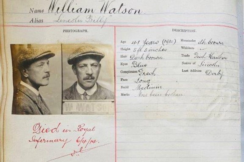 William Watson of Derby who stole a bicycle 