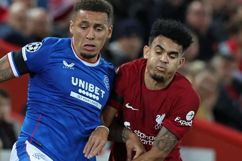 Put Rangers on the back foot in the opening 45 minutes and thought he’d scored when he bent over a curling effort from the edge of the box. Put the fear into Rangers when he darted into the box and won Liverpool a penalty to double their lead. 