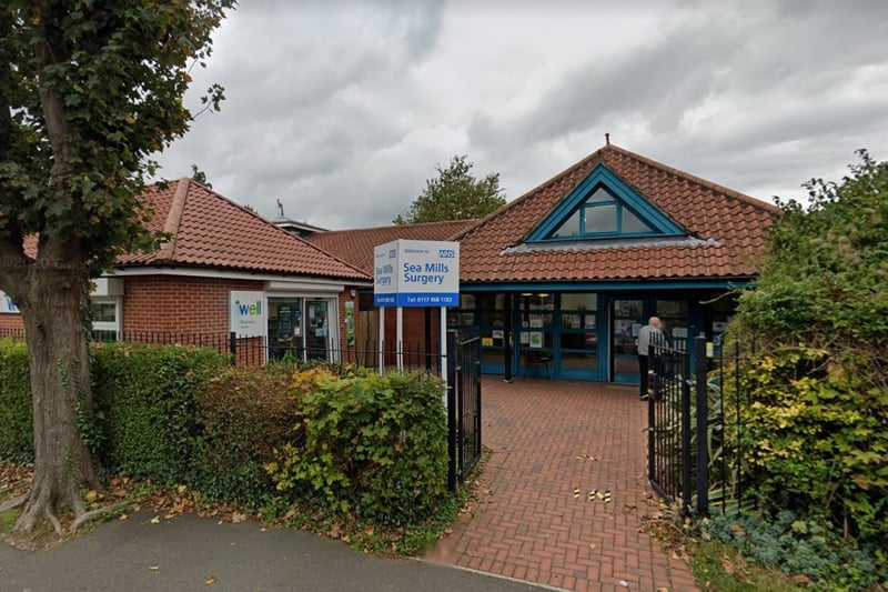 Sea Mills Surgery, Riverleaze was recorded as having 8,391 patients and the full-time equivalent of 3.6 GPs, meaning it has 2,331 patients per GP.