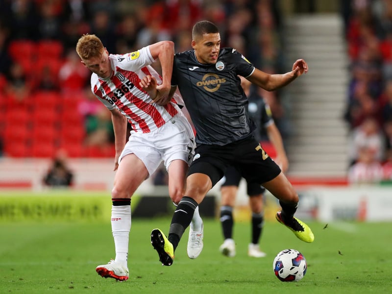His contract at Stoke expired at the end of last month.
