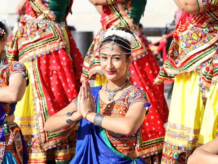 The festival of lights celebration included performances from the Hindu, Sikh and Jain communities.