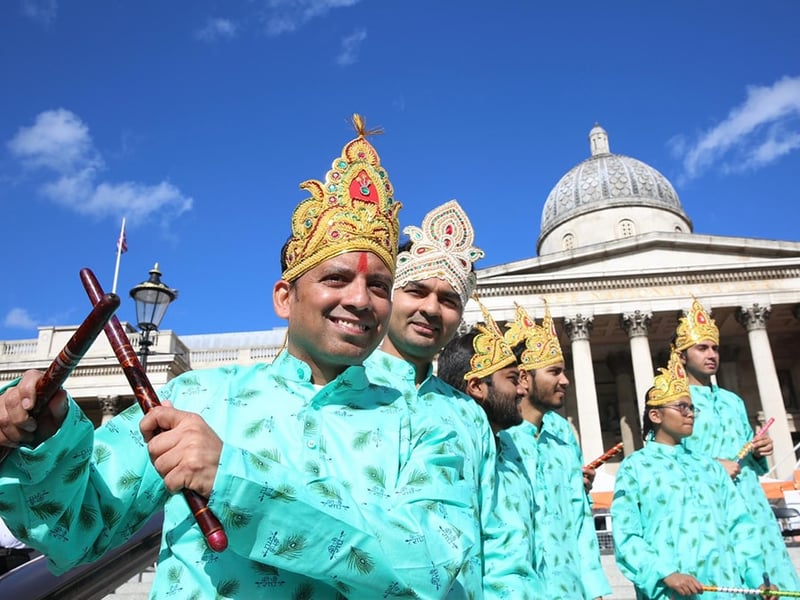 The event has been heralded as a celebration of London's diversity