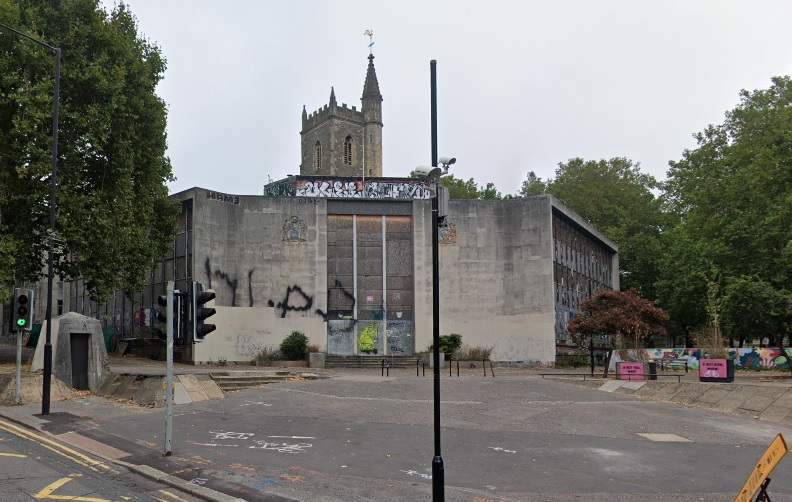 The imposing building sits at the heart of the city, its windows boarded up and stone work badly faded. Of late, artists have been using the site to paint murals. A controversial development which would see the building demolished and replaced with shops, restaurants and cafes has been approved by Bristol City Council.
