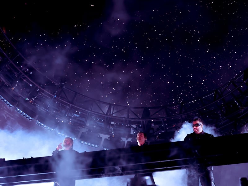 The legendary trio of Axwell, Steve Angello, and Sebastian Ingrosso needs no introduction. Swedish House Mafia is synonymous with anthemic big-room house, delivering explosive live shows that have become the stuff of legend.