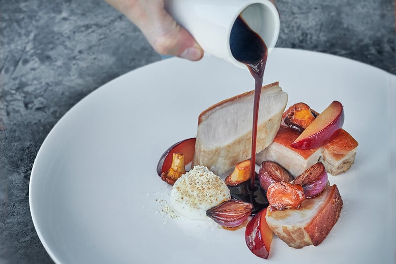 Contemporary French food made with the best British produce at Orelle at 103 Colmore Row