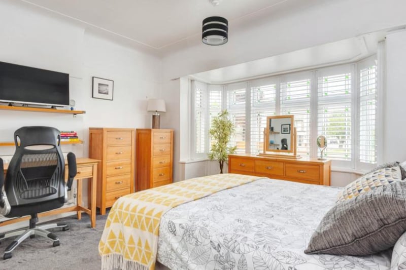 The other double bedrooms are large and filled with natural light.