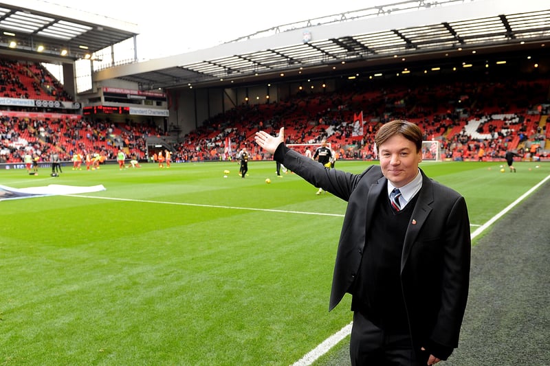 Hollywood star Mike Myers has described Liverpool stadium Anfield as his “home”.