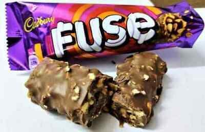 The Cadbury Fuse bar consisted of peanuts, raisins, crisp cereal and fudge pieces, but unfortunately left our shelves in 2006