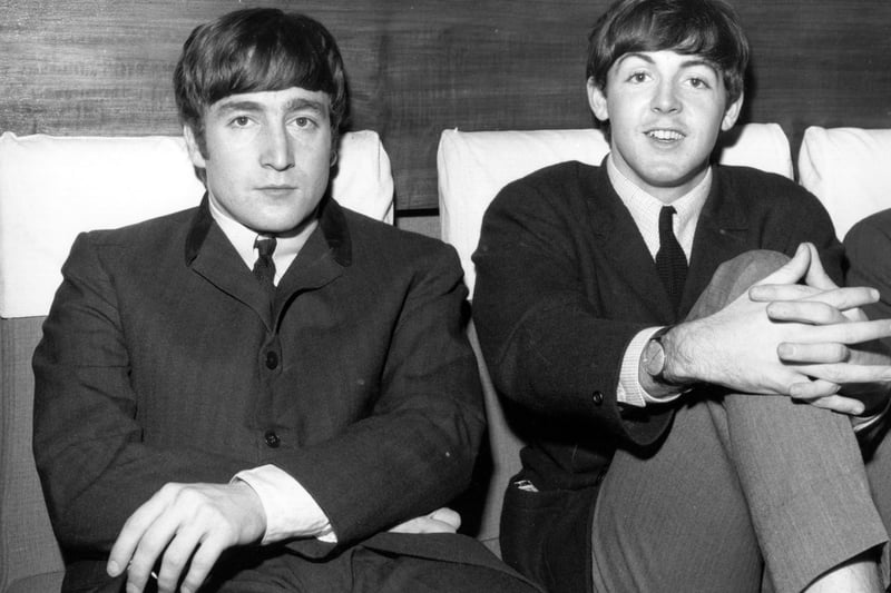 John and Paul on November 1, 1963.