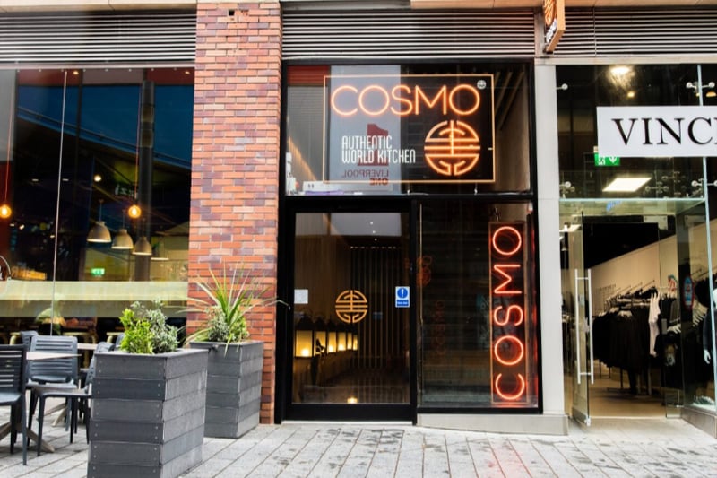 COSMO joined Liverpool ONE just ten days ago. The all-you-can-eat buffet chain is known for brilliant food and ROBOT waiters.