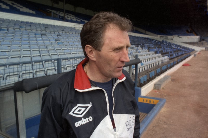 The boss donning club clobber, with Leeds’ relationship with Umbro in its ninth season. 