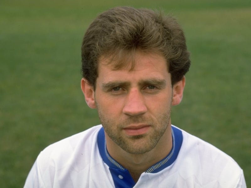 Jim Beglin spent the final season of his playing career on loan at Blackburn Rovers before a knee injury forced him to retire.