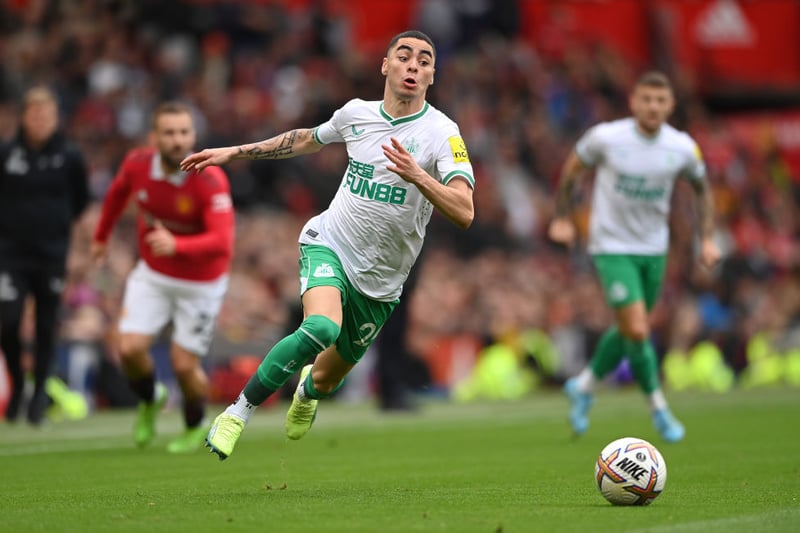 Almiron is a man in form of late, although he did look dead on his feet during the second-half at Old Trafford at the weekend. 