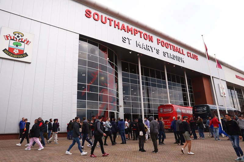 A pint at Southampton home ground St. Mary’s Stadium will cost £5.50.