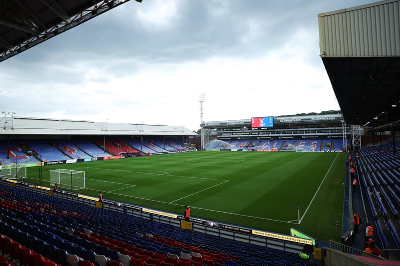 A pint at Crystal Palace home ground Selhurst Park will cost £5.