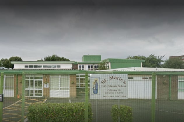 St Marie’s RC Primary School was the hardest to get into in Bury, with places awarded to 68.2% of the youngsters whose parents put it down as their first preference