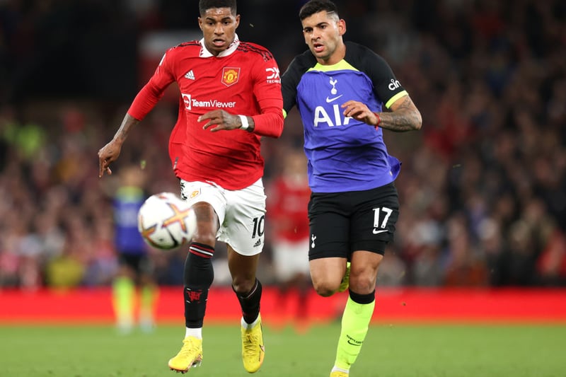 Played the full 120 minutes at Wembley and there is a slight concern about his fitness levels. Rashford should be fine to start, however.