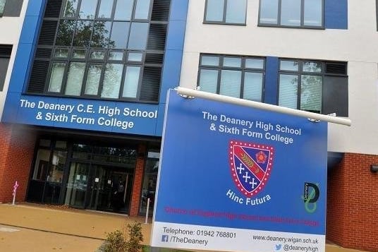 The Deanery High School was the hardest to get into in Wigan, with 348 first preferences for 242 places