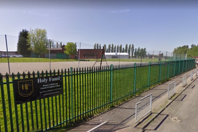 Holy Family RC and CE College was Rochdale’s most oversubscribed high school, with 218 people putting it down as a first preference and 71 of those not getting in
