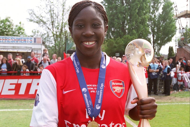 The England international ended her playing career just before her 37th birthday in April 2022. Asante is now a first team coach at Bristol City, league leaders in the Championship, and a presenter at BBC Sport.
