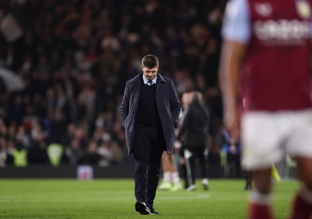 Gerrard was sacked on Thursday