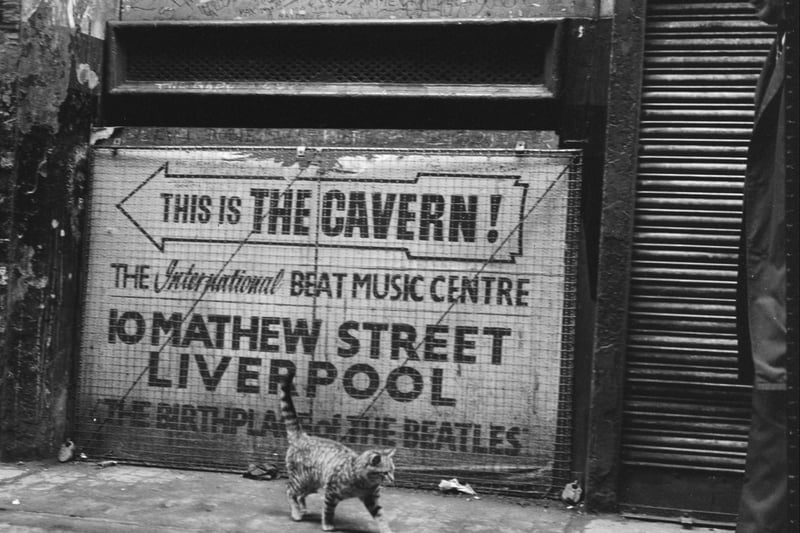 Mathew Street in 1966.