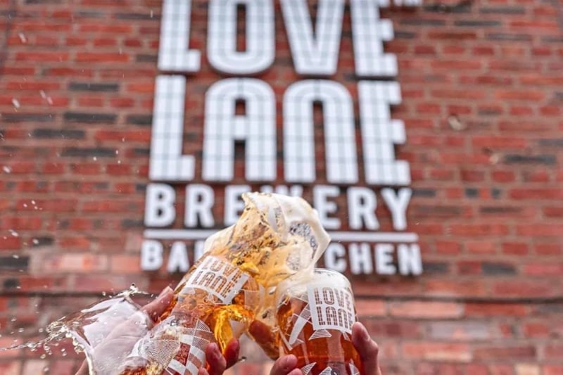 Love Lane, Bridgewater Street, is a brewery, distillery and bar, offering a range of home-brewed drinks and delicious food. Dogs aren’t allowed on the brewery tour, but can join you for a drink in the bar. 