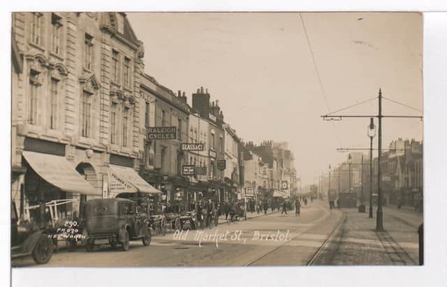 Take a trip down memory lane as we picture some of Bristol’s high streets in years past, starting with this image of Old Market Street.