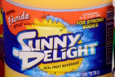Sunny Delight was discontinued in the UK in 1999 after sales halved over allegations that the soft drink had turned a child in Wales’ skin yellow. The company rebranded in 2003 to Sunny D and started to sell its product again in the UK in 2009, but under a different recipe. 
