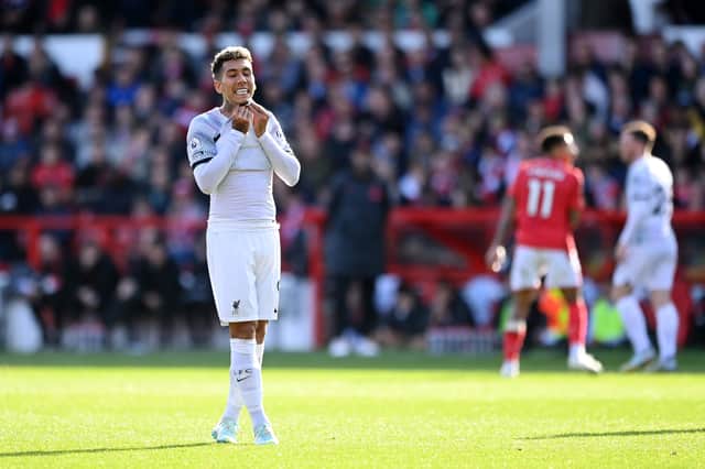 A disappointing afternoon at the City Ground for the Reds