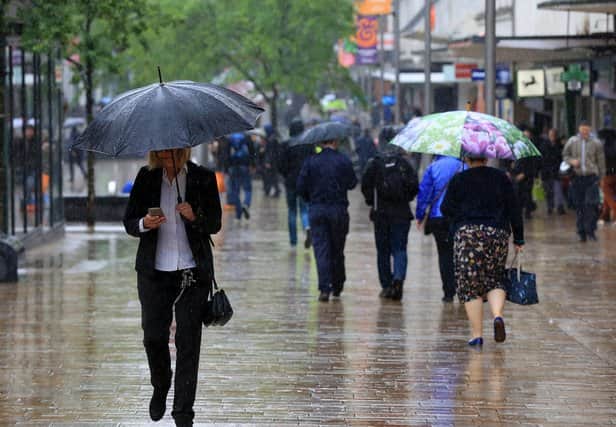 The Met Office has issued yellow thunderstorm warnings for Sheffield