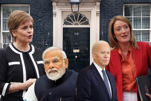 How leaders reacted to Rishi Sunak becoming PM. Credit: NationalWorld