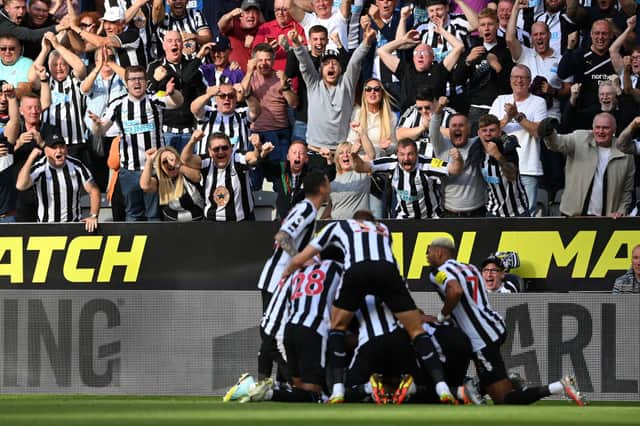 This is where Newcastle United sit the 2022 Premier League table. (Photo by Stu Forster/Getty Images)